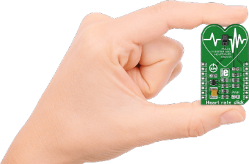 Heart Rate Click Oksimetre ve Nabız Sensörü Kartı