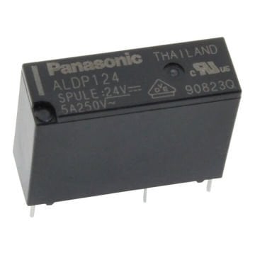 ALDP124W 24V 5A Panasonic Röle