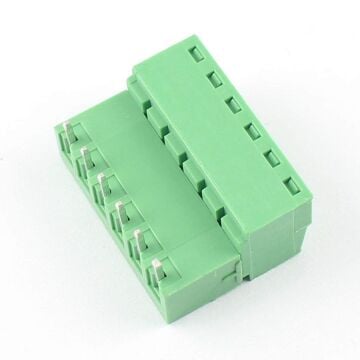 6 Pin 3.81mm 90 Derece Geçmeli Takım Klemens