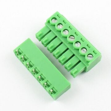 7 Pin 3.81mm 90 Derece Geçmeli Takım Klemens