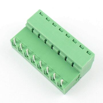 8 Pin 3.81mm 90 Derece Geçmeli Takım Klemens
