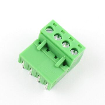 4 Pin 5.08mm 90 Derece Geçmeli Takım Klemens