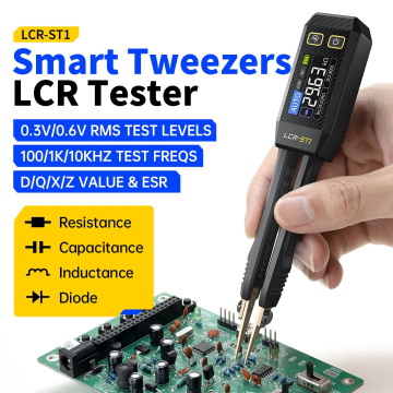 LCR-ST1 Mini Akıllı Cımbız SMD ESR Test Cihazı