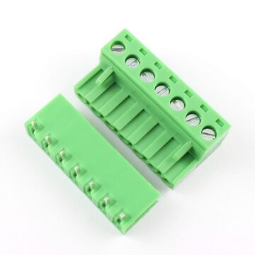 7 Pin 5.08mm 90 Derece Geçmeli Takım Klemens