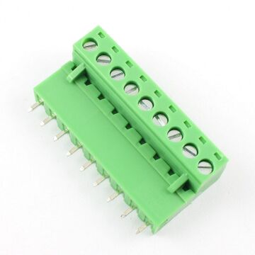 9 Pin 5.08mm 90 Derece Geçmeli Takım Klemens