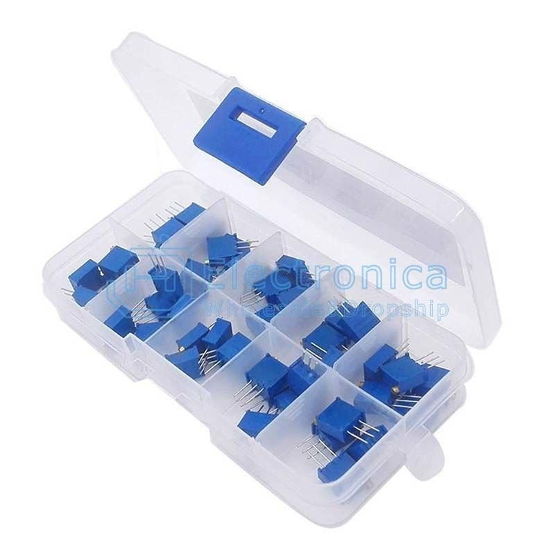 3296 Çok Turlu Trimpot Paketi 10 Çeşit 50 Adet