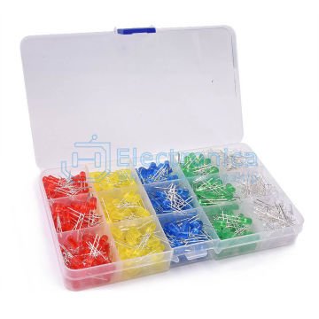 5mm Led Seti 5 Çeşit 500 Adet Led Paketi