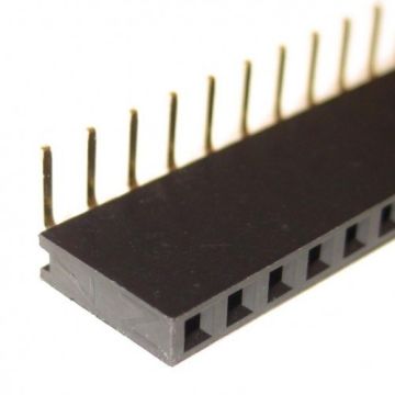 1X40 90 Derece Dişi Pin Header