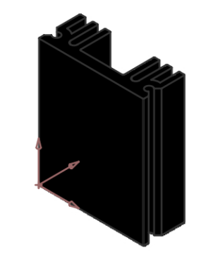 Alüminyum Soğutucu H=11.5MM G=29MM L=30MM 45ASD30