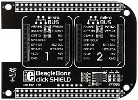 BeagleBone CLICK SHIELD