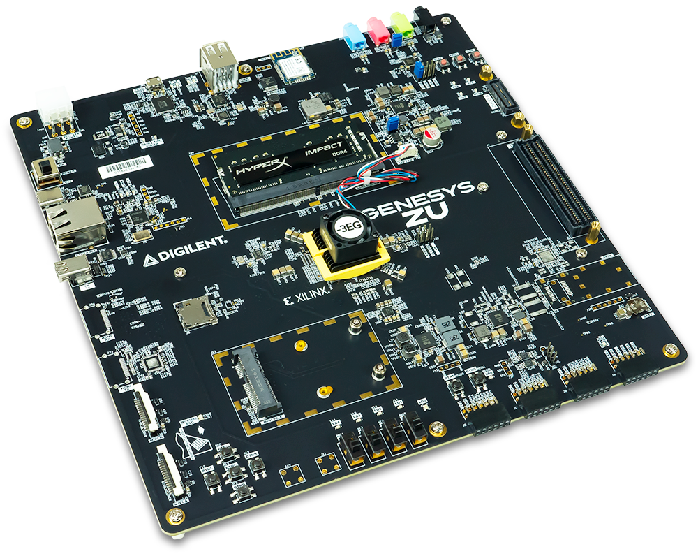 GENESYS ZU-3EG ZYNQ Ultrascale+ MPSoC DEVELOPMENT BOARD