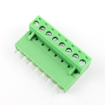8 Pin 5.08mm 180 Derece Geçmeli Takım Klemens