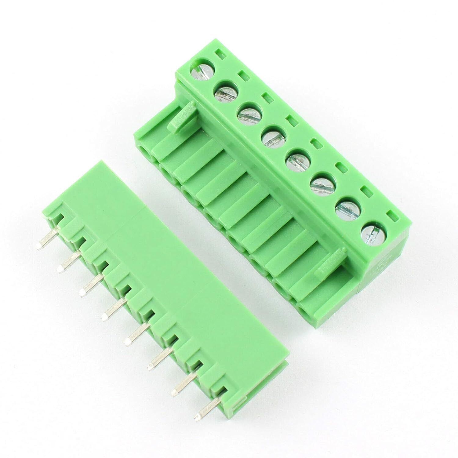 8 Pin 5.08mm 180 Derece Geçmeli Takım Klemens