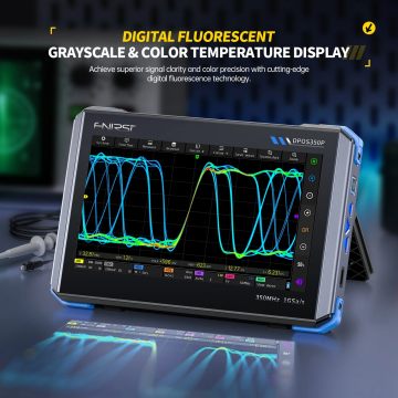 DPOS350P 2 Kanal 350MHz 1GSa/s Dijital Dokunmatik Tablet Osiloskop