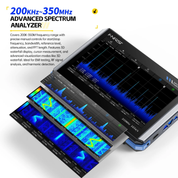 DPOS350P 2 Kanal 350MHz 1GSa/s Dijital Dokunmatik Tablet Osiloskop
