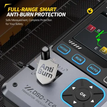 DSO-TC4 El Tipi Dijital Osiloskop & Transistör Test Cihazı & Sinyal Jeneratörü