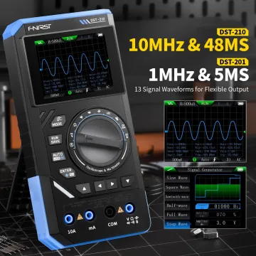 DST-210 3in1 10MHz 2 Kanal 48MSa/s El Tipi Dijital Osiloskop & Multimetre & Sinyal Jeneratörü