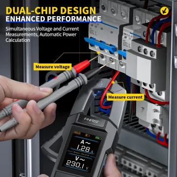 DMC-100 DC AC Dijital Pensampermetre