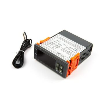 STC-1000 AC 110-220V 10A LCD Ekranlı NTC Sensörlü Termostat Sıcaklık Kontrol Modülü