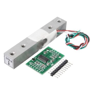 20kg Loadcell Yük Hücresi +  HX711 Ağırlık Sensörü Seti