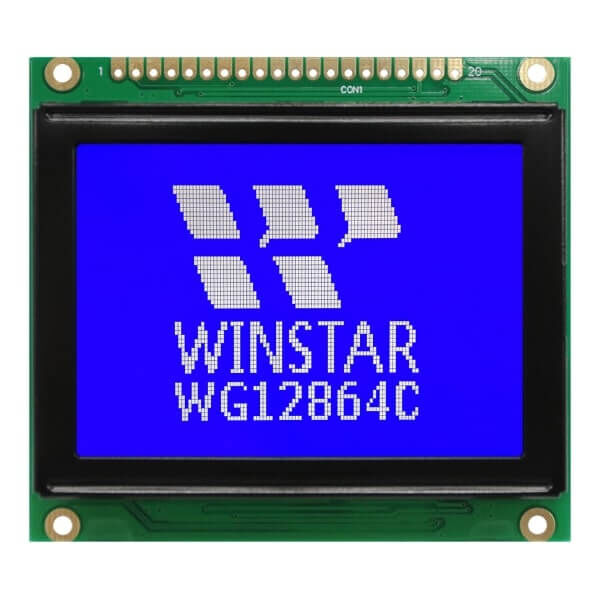 WG12864C-TMI Mavi Grafik LCD