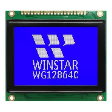 WG12864C-TMI Mavi Grafik LCD