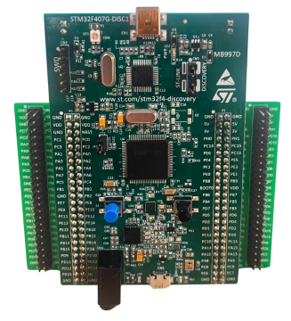 STM32F4 Eklenti Kartı