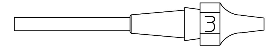 XDSL-3 VAKUM UCU 1,0 x 2,3mm