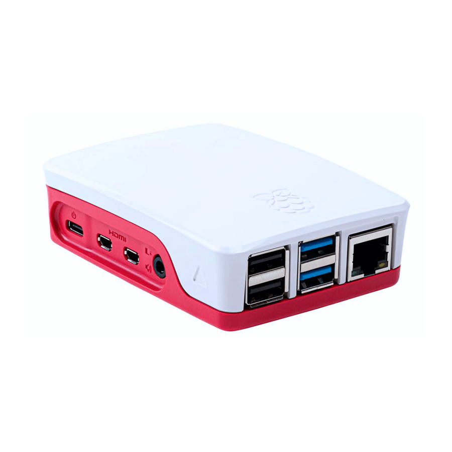 RASPBERRY PI 4 Orjinal Kırmızı Beyaz Kutu