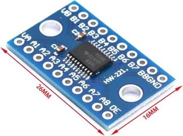 TXS0108E 8 Kanal Lojik Gerilim Seviyesi Dönüştürücü - Logic Level Converter