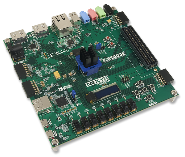 Nexys Video Artix-7 FPGA: Trainer Board for Multimedia Applications