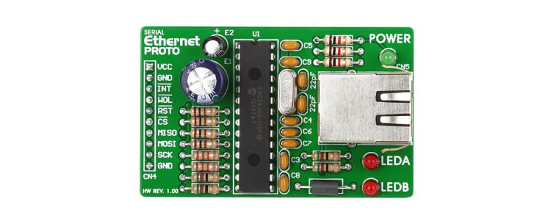 Serial Ethernet Proto Board