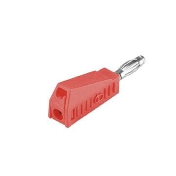 IC-238D Banana Jak Üçgen 4mm - Kırmızı