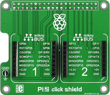Pi 2 CLICK SHIELD