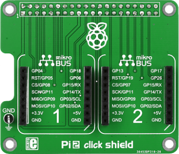 Pi 2 CLICK SHIELD