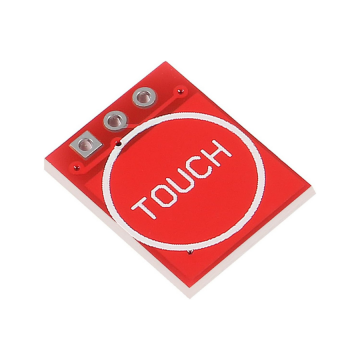 TTP223B Kırmızı Dokunmatik Sensör Modülü