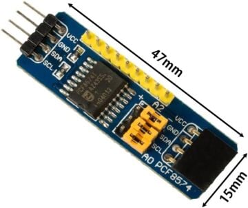 PCF8574 I2C In-Out Çoklayıcı Modül