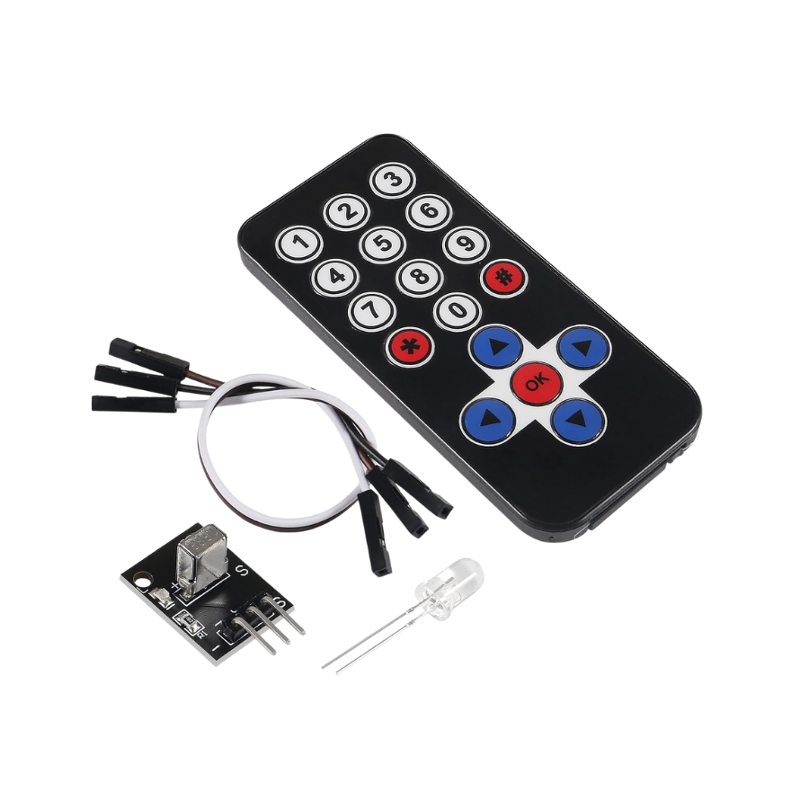 HX1838 IR Alıcı Verici Kablosuz Kumanda Seti