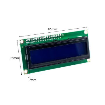 2x16 LCD Ekran + I2C Modülü