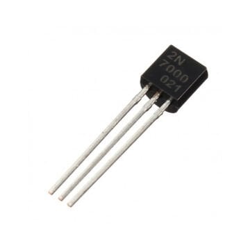 2N7000 N Kanal Mosfet TO92 60V 200mA