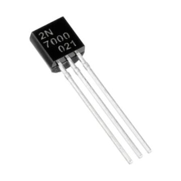 2N7000 N Kanal Mosfet TO92 60V 200mA