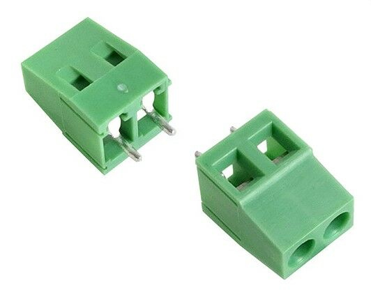 2 Pin No:1 PCB Tip Yeşil Klemens