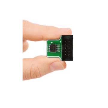 1.27mm to 2.54mm 2x5 Pin Çevirici Kart (50-100mil Adapter)