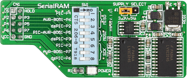 SERIAL RAM BOARD