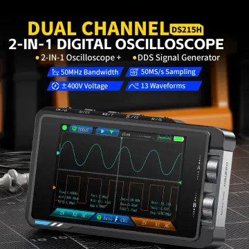 FNIRSI DS215H Plus El Tipi Dijital Osiloskop ve Sinyal Jeneratörü