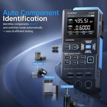 FNIRSI LC1020E Yüksek Hassasiyetli LCR-ESR Komponent Test Cihazı