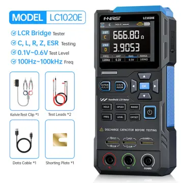 FNIRSI LC1020E Yüksek Hassasiyetli LCR-ESR Komponent Test Cihazı