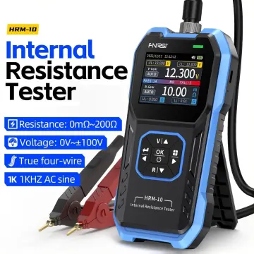 FNIRSI HRM‑10 Pil Voltajı ve İç Direnç Test Cihazı