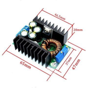 300W 10A DC-DC Step Down Voltaj Düşürücü Regülatörü XL4016