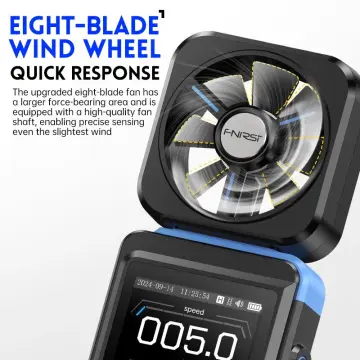 FNIRSI FAM-02 Yüksek Hassasiyetli Rüzgar Hızı Ölçer Anemometre